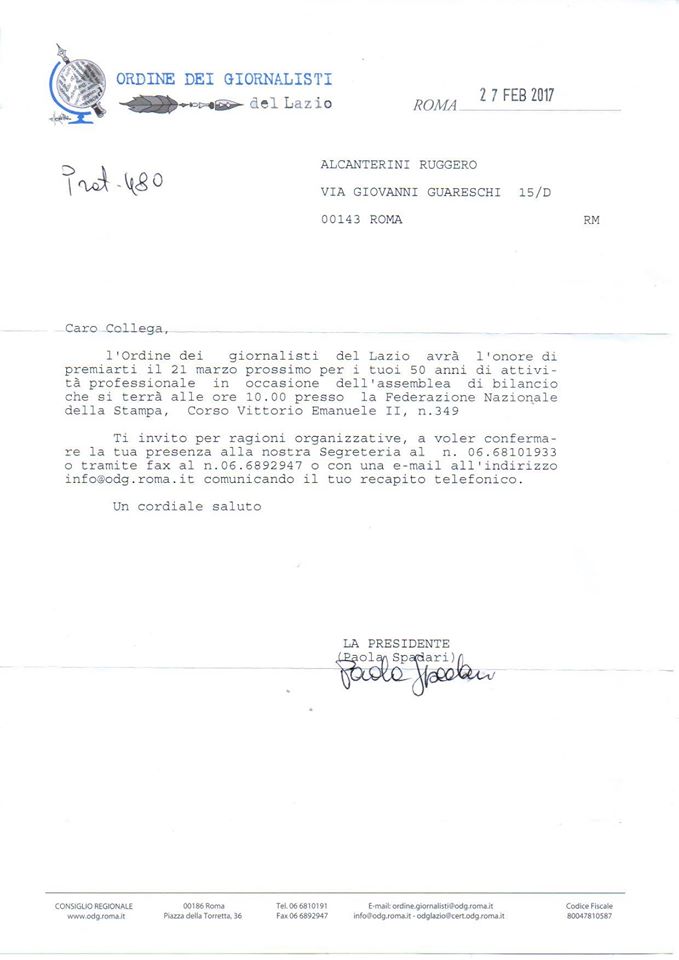 I miei primi cinquantasette anni